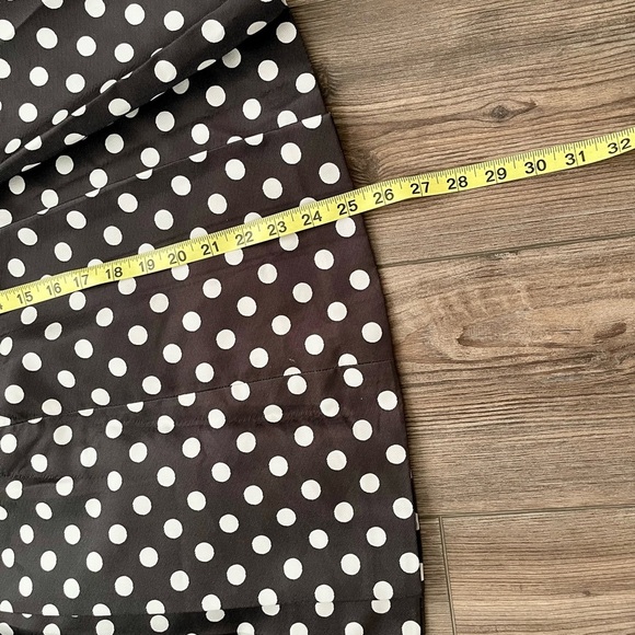Halogen polka Dot Pleated skirt 4p - Picture 6 of 10